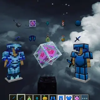 Blue Anime PvP UI
