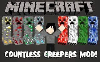 Countless Creepers Mod for Minecraft Forge 1.7.2 by JuicyGoose