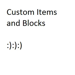 config Item and Block creator