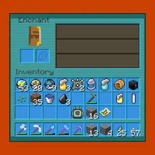 Minecraft guis - Fire Red inspired