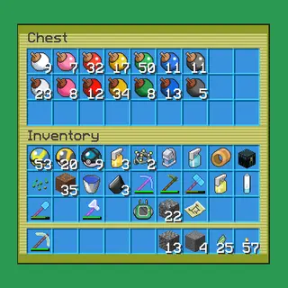 Minecraft guis - Emerald inspired