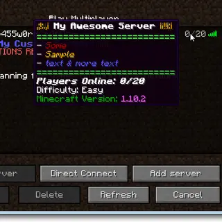 p455w0rd's MOTD Customizer