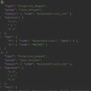 JSON Recipe Manager