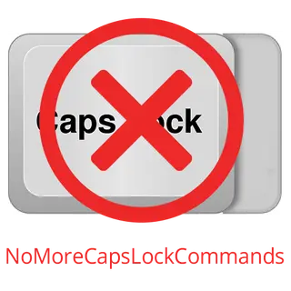 NMCLC (NoMoreCapsLockCommands)