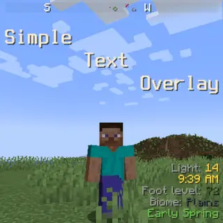 Overlay: Compass Light Biome Season & More