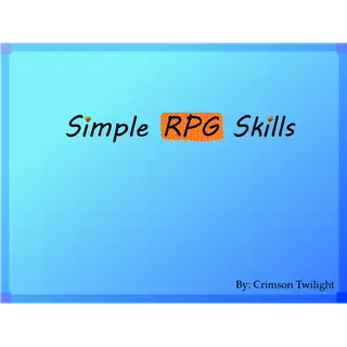 Simple RPG Skills
