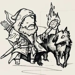 Cursed Wolf Roguelike
