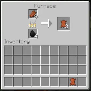 Simple Rotten Flesh to Leather