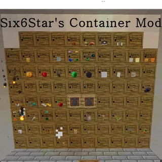 Six6Star's Container Mod (1.12.2 & 1.14.4)