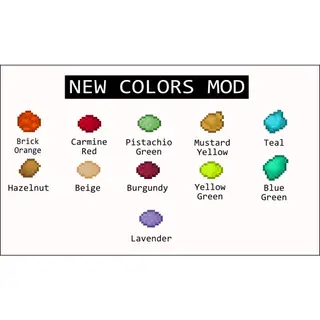 New Colors Mod
