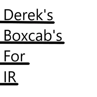 Derek's boxcab's for Immersive Railroading