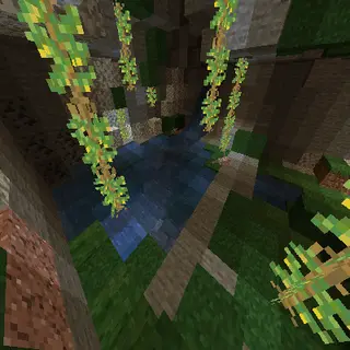 Lush Caves and axolotls!