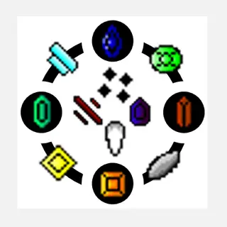 Elemental Magic Crystals