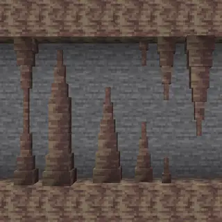 Three Dimensional Pointed Dripstone
