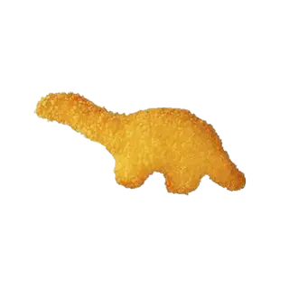 Dino chicken nugget texture pack