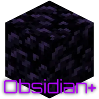 Mudkip's ObsidianPlus Mod - An Obsidian with a Plus