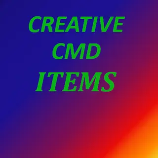 Creative Command Items