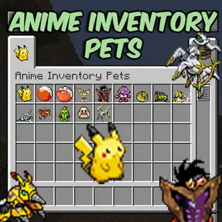 Anime Inventory Pets