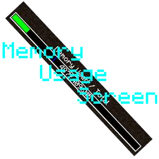Memory Usage Screen [Forge/Fabric]