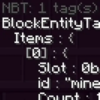(Forge) Item NBT Viewer (Tooltip) (+ Slot Numbers)