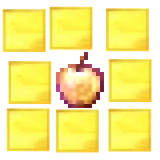 Recipe for enchanted golden apple