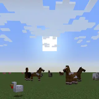 Superflat World No Slimes (Legacy Fabric)