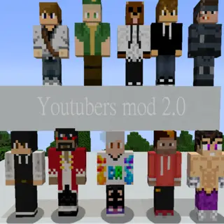 Youtubers mod 2.0