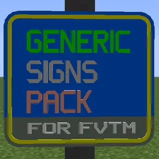 [FVTM] Generic Signs and Components Pack