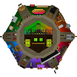 Tardis Consoles: Colorized