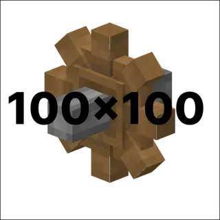 Create 100x100