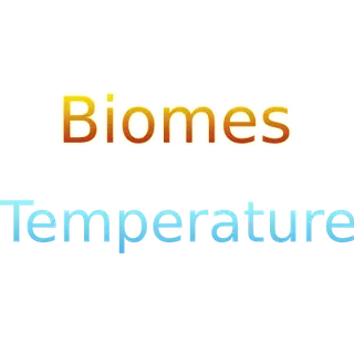Biomes Temperature (Fabric)