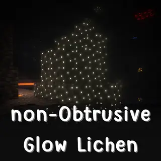 non-Obtrusive Glow Lichen