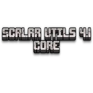 Scalar Utils 4: Core (Discontinued)