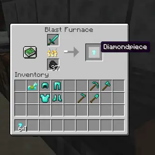 More Smelting (Smelt Diamond, Leather and stone items)