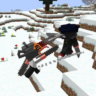 chainsaw craft man