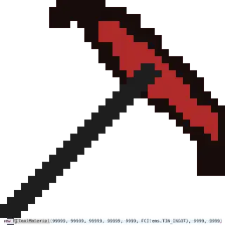 How to make a pickaxe