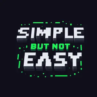 Simple but not easy