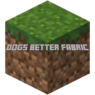 Dogs Better Fabric