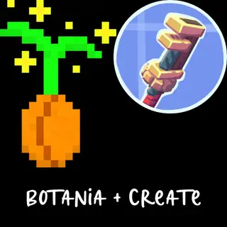 Build with Botania and Create