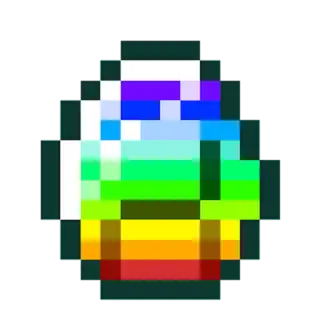 Rainbow Gear (made in Mcreator)