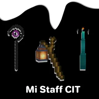 Mi Staff CIT [No Optifine] [RPG] [CustomModelData]