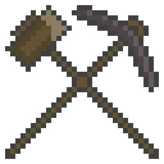 Minecolonies: Hammer & Pickaxe