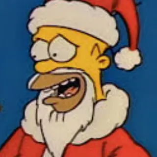 Homer Simpson Saves Christmas