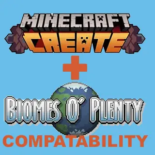 Create + Biomes O' Plenty Rose Quartz Compatability