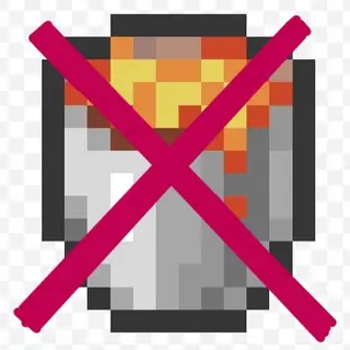 No Lava Bucket
