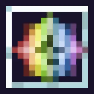 Colored End Crystals