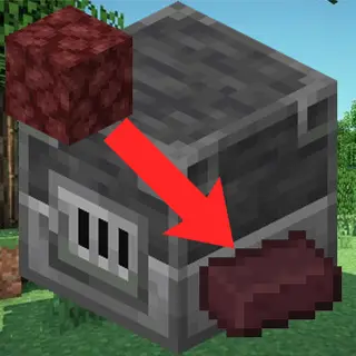 Blasting Netherrack into Nether Bricks [Fabric/Forge/NeoForge]
