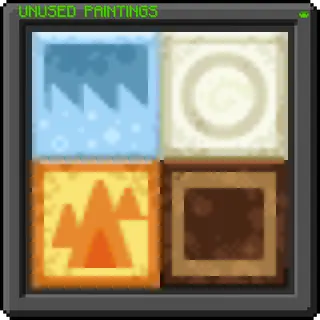 Unused  Secret Paintings