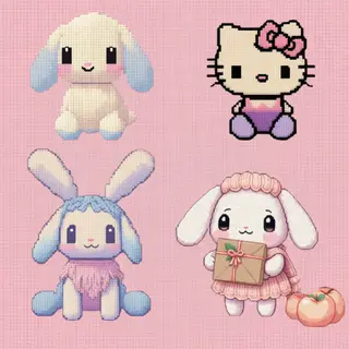 cute sticker lamps