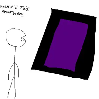 Random Portals